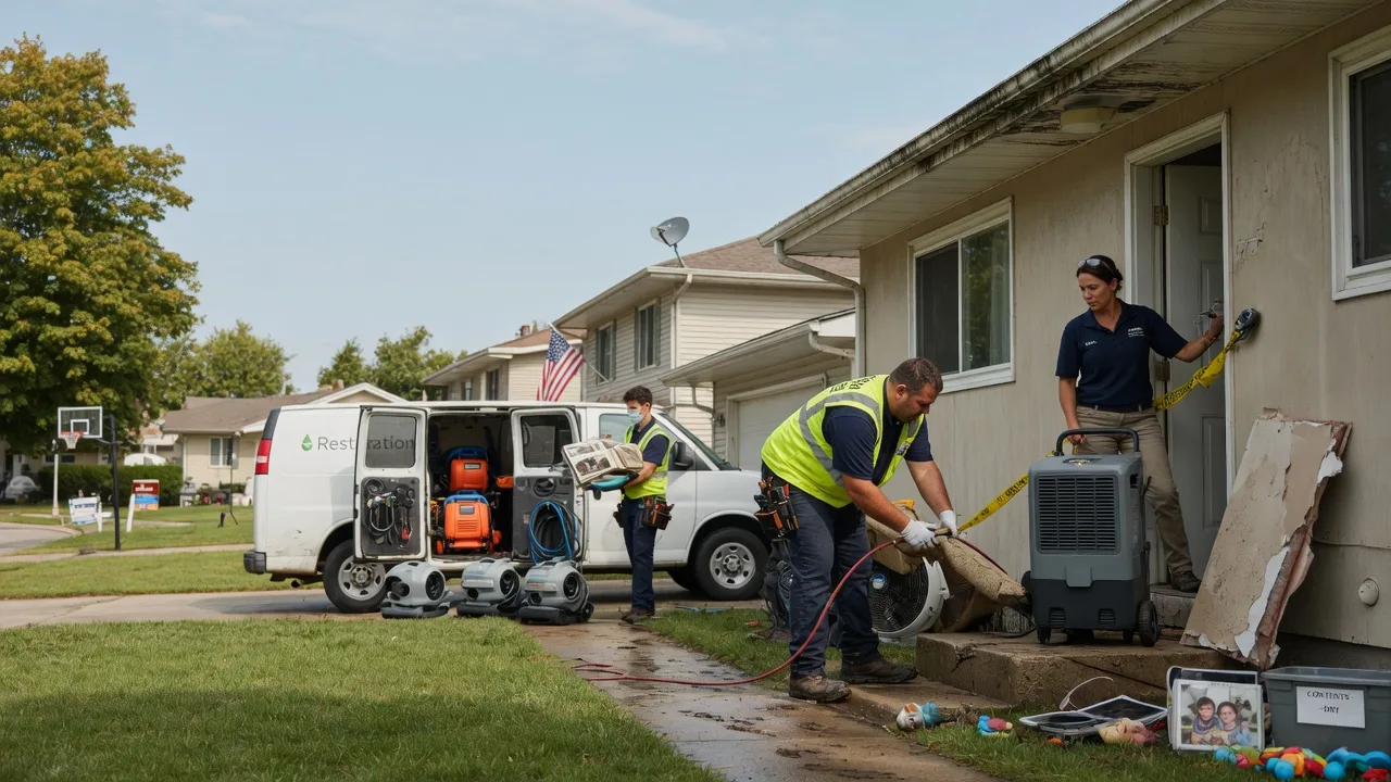 Water Damage Restoration in Cisne, IL near me